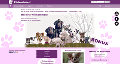 Desktop Screenshot of pfotenstube.at